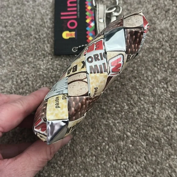 NWT Nahui Ollin Whopper Candy Wrapper Change Purse - Picture 4 of 5